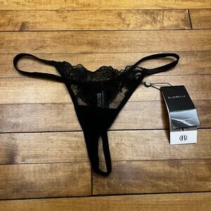 Bluebella Marseille Thong Black Women's sz XS Us (4) NWT's